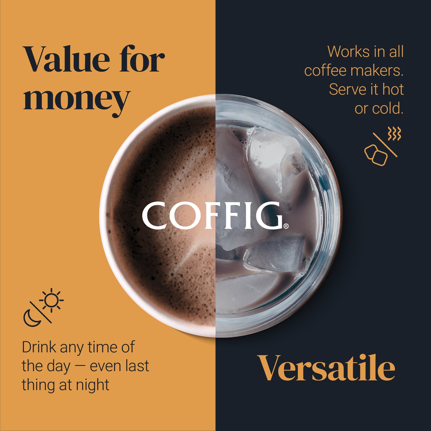 FIG ORGANIC ROASTED FIG DRINK - COFFIG ORIGINAL 5.29 oz (100% Roasted Black Figs Powder)