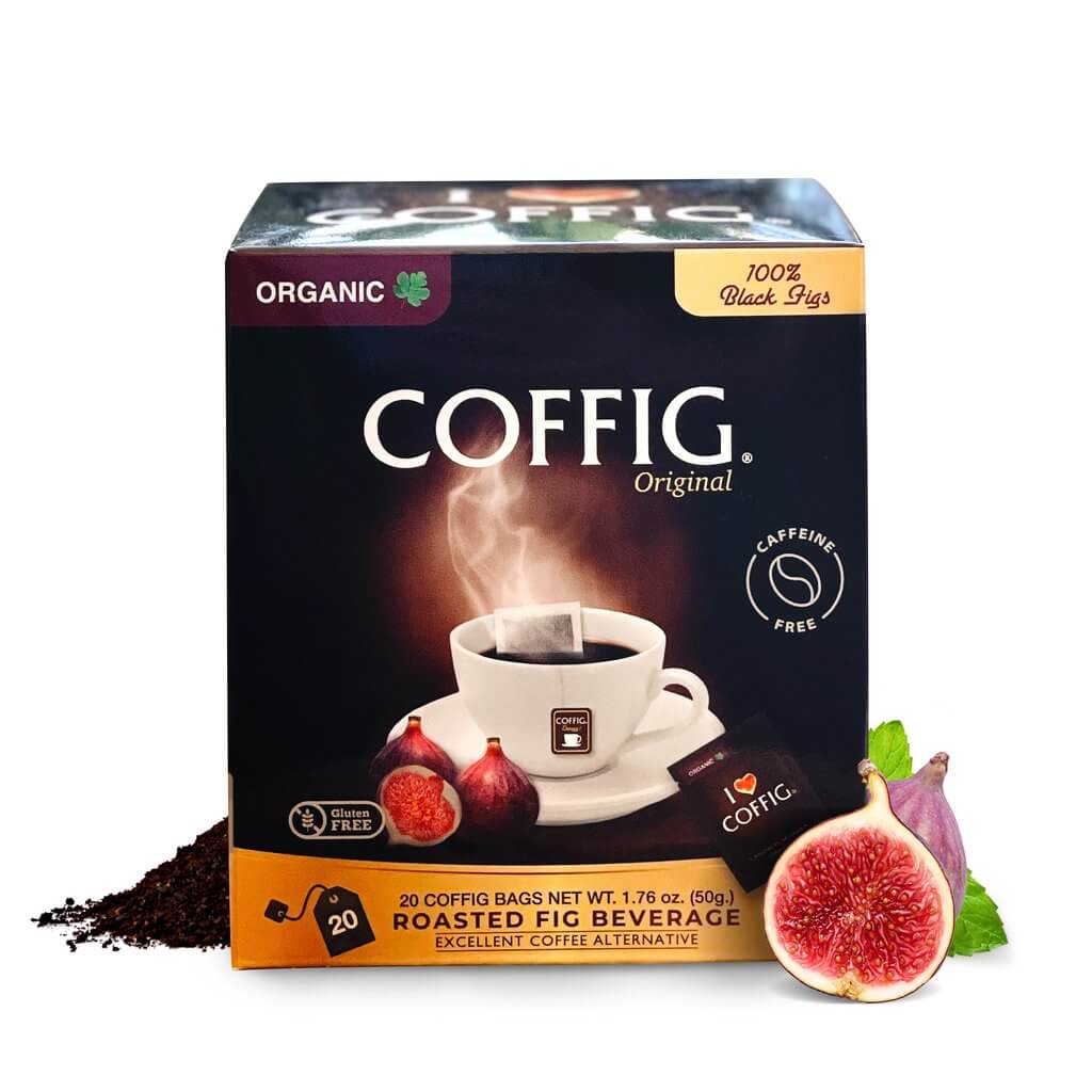FIG ORGANIC ROASTED BACK FIG - CARTON of TEABAG (x20) SACHETS
