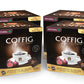 ORGANIC ROASTED FIG 4-Bundle Set of Coffig Original Cartons / Boxes (Roasted Black Figs Powder Sachets)